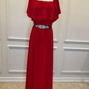 Red Maxi Dress
